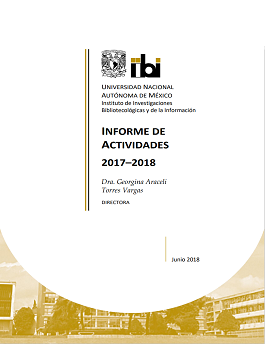 Informe de Actividades 2017-2018